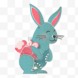 兔子剪纸