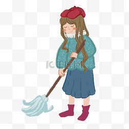 春节过年打扫房子清洁卫生做家务