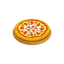 死巴勒莫logo图片_西西里披萨孤立了意大利美食西西