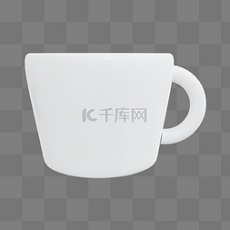 茶杯立体图片_3DC4D立体咖啡杯