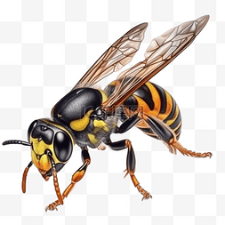 大黄蜂图片图片_膜翅目昆虫大胡黄蜂