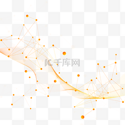 抽象点线科技图片_抽象动态波流科技线条