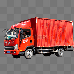 卡车在高速图片_车厢货车卡车