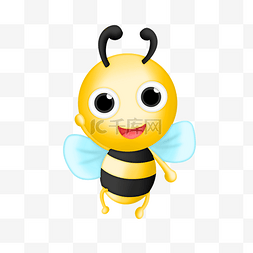 可爱动物蜂蜜