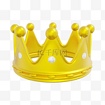 3DC4D立体女王皇冠