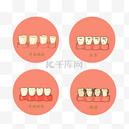 洗牙对比图图片_口腔牙科牙齿问题套图