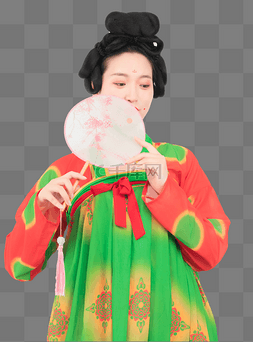 国潮风妃子图片_唐装贵妇嫔妃