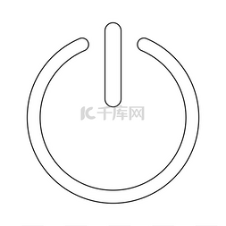 光滑的布料图标图片_按钮打开或关闭图标。