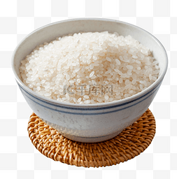 瓷碗图片_中式传统瓷碗大米