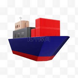 邮轮船头图片_3DC4D立体邮轮运输工具