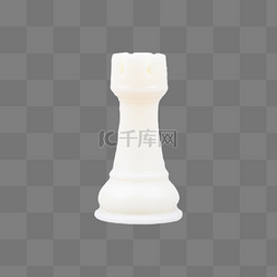 黑白楼图片_一个国际象棋白色棋子简洁
