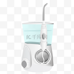 电动图图片_冲牙器洁牙产品矢量图