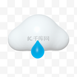 天气图标icon图片_c4d天气图标小雨