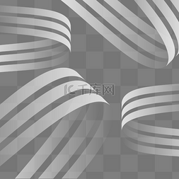 手形抽象图片_灰色抽象曲线底纹