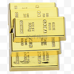 金黄色纯净金块货币
