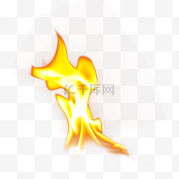 燃烧火焰字体图片_发热燃烧火焰高温发光气体