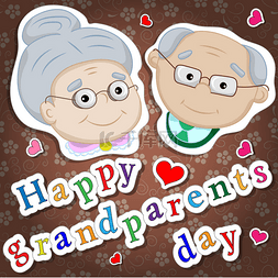 Greetings on grandparents day with the phrase
