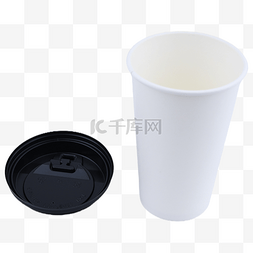 白色咖啡杯盖图片_白色纸杯塑料盖子