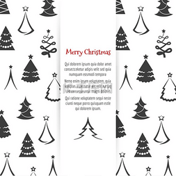 圣诞快乐海报背景图片_圣诞快乐海报与圣诞树。