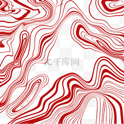 地理图抽象纹理红色抽象纹理曲线