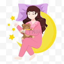 睡觉的蚊子图片_睡眠日睡觉的女孩