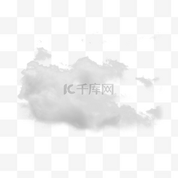 白色天空乌云图片_烟雾透明空气天空白云