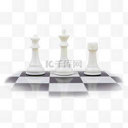 黑白棋盘棋子国际象棋