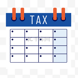 创意税收图案税收表单