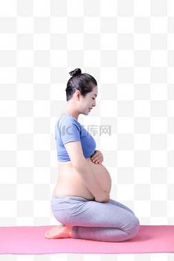 孕妇瑜伽健身运动减肥