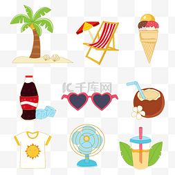 食物食物冰淇淋图片_夏季食物物品贴纸