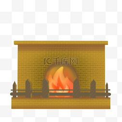砖块火炉壁炉剪贴画