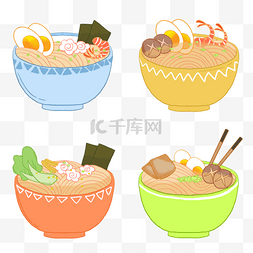 卡通日本食物图片_可爱卡通日本食物拉面
