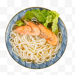 清汤混沌图片_清汤大虾米线