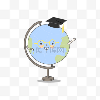 地球仪可爱图片素材_地球仪可爱卡通形象