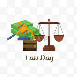 法律图片_天秤宪法日法律日