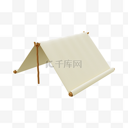 户外搭帐篷图片_3DC4D立体户外帐篷