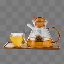 玻璃茶壶茶杯饮品