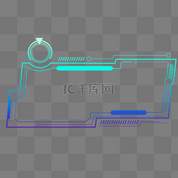 高科技边框图片_科技边框弹窗