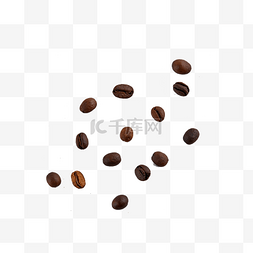 咖啡豆美食颜色摄影图
