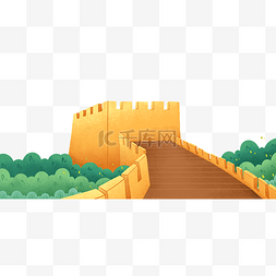 植物建筑城堡城墙
