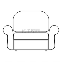 家具标志家具图片_扶手椅图标 .. 扶手椅图标 。