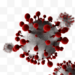 变体美数字图片_变体金属质感变异covid-19冠状病毒