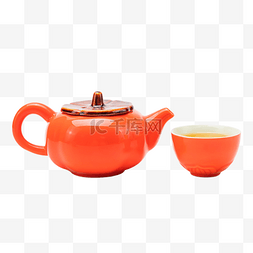 茶道茶具图片_柿子茶具泡茶工具