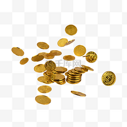 金币堆图片_富贵钱币经济金融金币堆