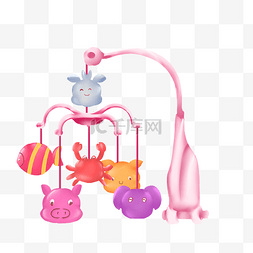 粉色婴儿玩具图片_粉色母婴玩具