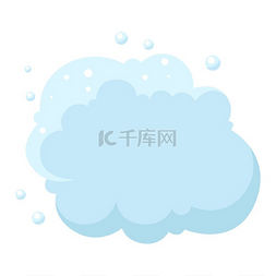 泡沫冰柱图片_泡沫或灰尘云的图示服务设计和广