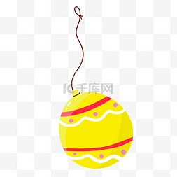夏日祭祭图片_红色条纹黄色气球日本夏日祭水風