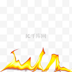 燃烧火焰字体图片_点燃燃烧火焰黄色