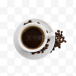 单咖啡豆图片_咖啡咖啡豆饮料提神