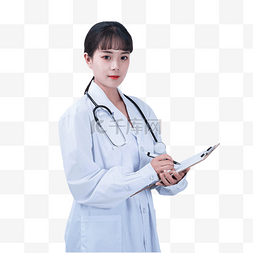 女医生护士图片_女医生填写病例